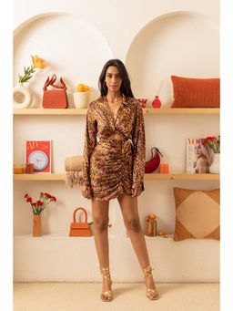 Urban Suburban - Multi-Color Abstract Co-Ord Set