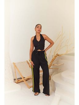 Urban Suburban - Black Linen Co-Ord Set