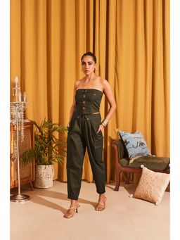 Urban Suburban - Green Tube Co-Ord Set