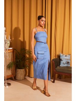 Urban Suburban - Blue Tube Co-Ord Set