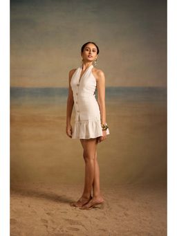 dhaaga - Alina Off White Co-Ord Set