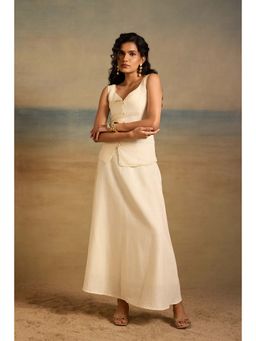 dhaaga - Tala Cream Co-Ord Set