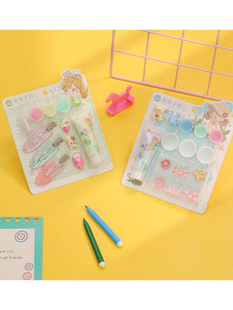Yellow Bee - Multi-Colour Creative Resin Craft Kit with Mixed Beads and Glitter Sequins