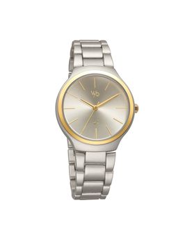 Fastrack - Vyb Quartz Analog Grey Dial Metal Strap Watch for Women (Medium)