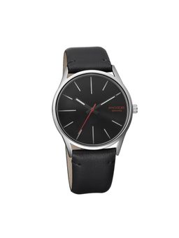 Sonata - Poze Quartz Analog Black Dial Pu Leather Strap Watch for Men (Medium)