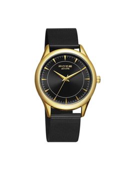 Sonata - Poze Quartz Analog Black Dial Stainless Steel Strap Watch for Men (Medium)