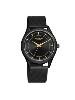 Sonata - Poze Quartz Analog Black Dial Stainless Steel Strap Watch for Men (Medium)