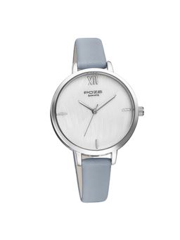 Sonata - Poze Quartz Analog White Dial Pu Leather Strap Watch for Women (Medium)