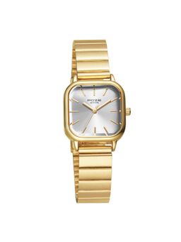 Sonata - Poze Quartz Analog Silver Dial Stainless Steel Strap Watch for Women (Medium)