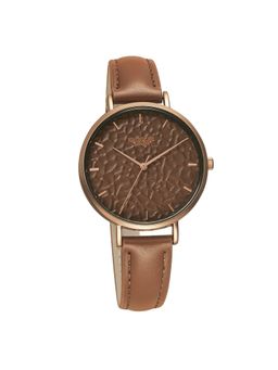 Sonata - Poze Quartz Analog Brown Dial Pu Leather Strap Watch for Women (Medium)