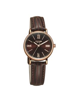 Sonata - Poze Quartz Analog Brown Dial Pu Leather Strap Watch for Women (Medium)