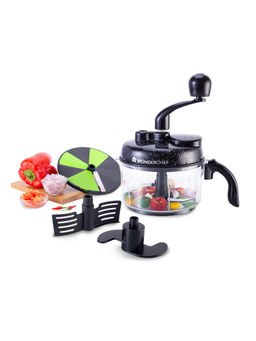 Wonderchef - 6 In1 Turbo Food Processor Black