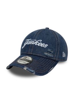 New Era - Men DENIM DISTRESS 9TWENTY NEYYAN NVY Caps