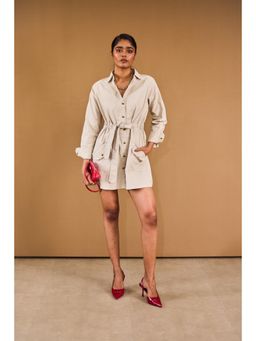 Urban Suburban - Beige Short Beige Dress