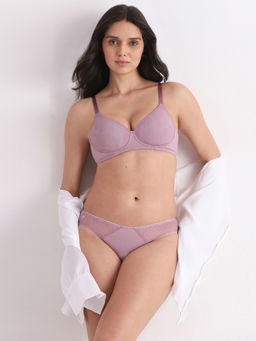 Wacoal - Womens Cool Comfort Padded Non-wired 3/4th Cup Wear Blend T-shirt Bra - Pink