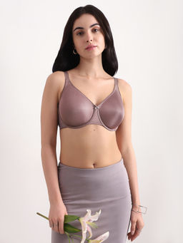 Wacoal - Pixie 2.0 Non Padded Wired Full Cup Plus Size Full Support Minimizer Bra -Brown