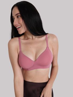 Wacoal - Cool Comfort Padded Non-Wired Everyday Wear T-Shirt Bra-Pink