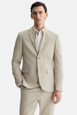 H&M - Men Beige Slim Fit Jacket