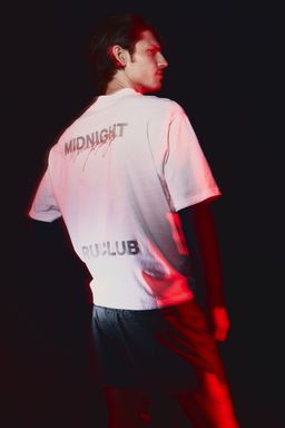 H&M MOVE - Boxy-Style Sports T-Shirt With Dry move White