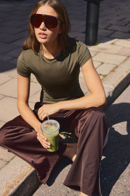 H&M MOVE - Sports Top With Dry move Green