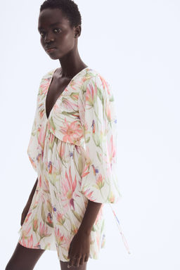 H&M - Women Pink Plisse Dress