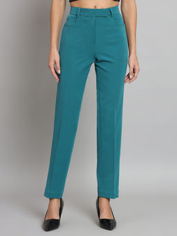 Powersutra - Regular Fit Trouser- Teal Green