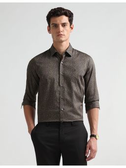 Arrow Newyork - Mens Manhattan Slim Fit Geometric Printed Shirt