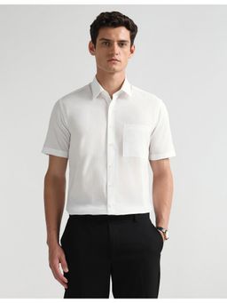 Arrow Newyork - Mens Boston Relaxed Fit Textured Shirt