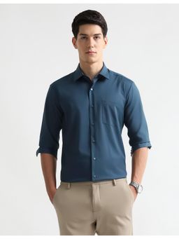 Arrow Newyork - Mens Manhattan Slim Fit Solid Shirt