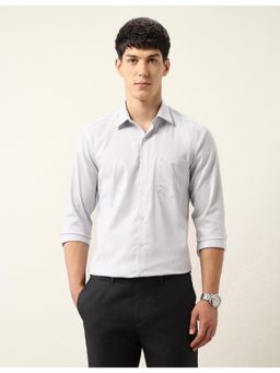 Arrow - Mens Vertical Stripes Auto Press Flx Shirt