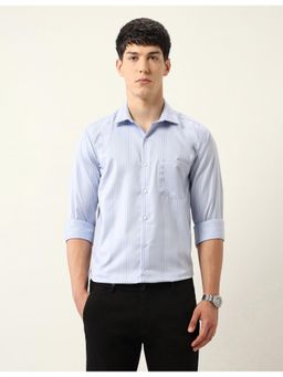 Arrow - Mens Vertical Stripes Auto Press 4Dp Shirt