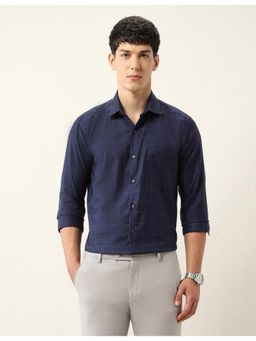 Arrow - Mens Windowpane Checks Auto Press 4Dp Shirt