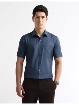 Arrow - Mens Self Design Chevron Ceremony Shirt