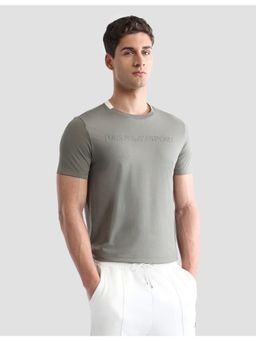 U.S. POLO ASSN. - Mens Brand Embossed Regular Fit T-Shirt