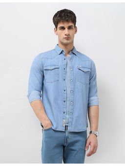 U.S. Polo Assn. Denim Co. - Mens Slim Fit Twill Shirt