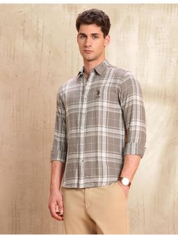 U.S. Polo Assn. Denim Co. - Mens Tartan Checks Legend Of Horseshoe Shirt