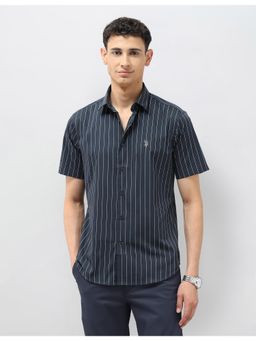 U.S. POLO ASSN. - Mens Vertical Stripes Twill Shirt