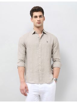 U.S. POLO ASSN. - Mens Solid Tailored Fit Shirt