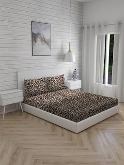 Boutique Living - Untamed 300 TC King Bedsheet -Black