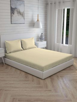 Boutique Living - Emerald 230 TC King Bedsheet -Beige