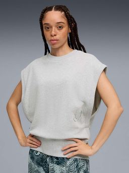 Puma - Women Gey Basketball T-shirt