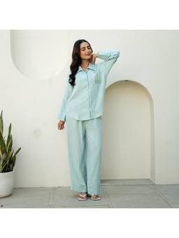 ORDINAREE - Dandelion Blue Wish Shirt and Pyjama