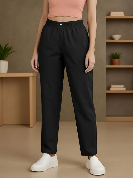 Bewakoof Women's Black Pyjamas