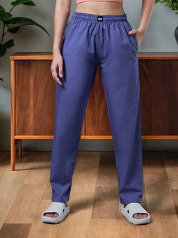Bewakoof - Women's Skipper Blue Pyjamas