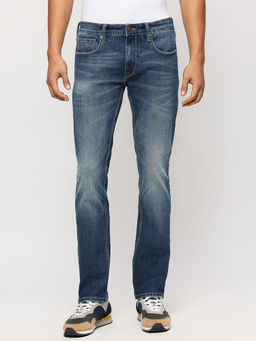 Pepe Jeans - Vapour Slim Fit Mid Waist Jeans Blue
