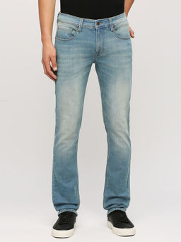 Pepe Jeans - Vapour Slim Fit Mid Waist Jeans Light Blue