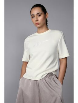 Reebok - White Women T-Shirt