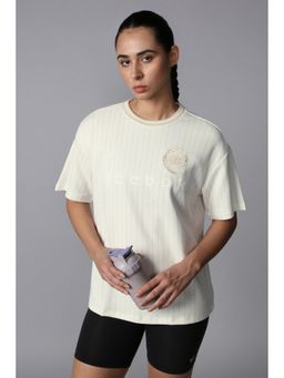 Reebok - White Stripes Women T-Shirt