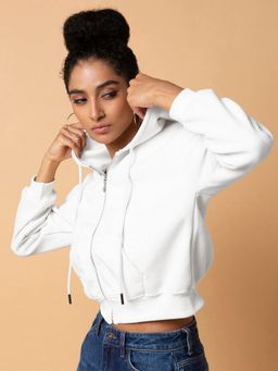 SHOWOFF - Women White Hoodie