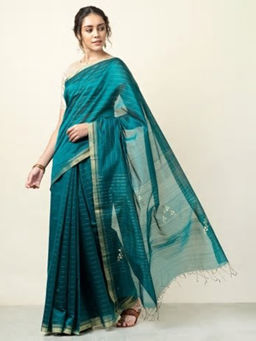 Fabindia - Cotton Silk Chanderi Sari